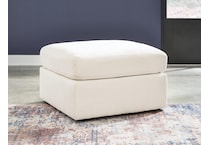 modmax cream ottoman   