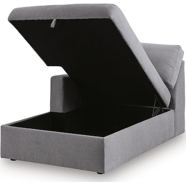 MODMAX LEFT-ARM FACING CORNER CHAISE WITH STORAGE
