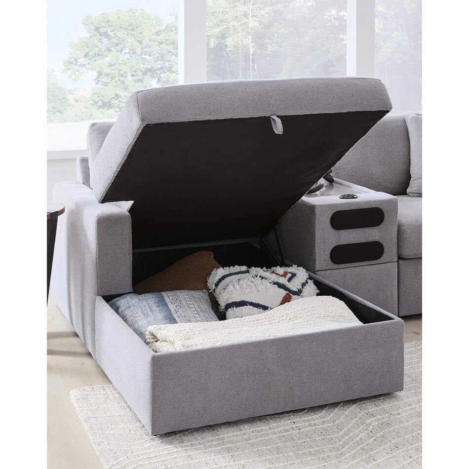 modmax granite laf chaise   