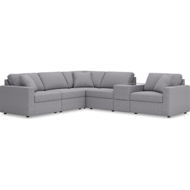 MODMAX 6-PIECE MODULAR SECTIONAL