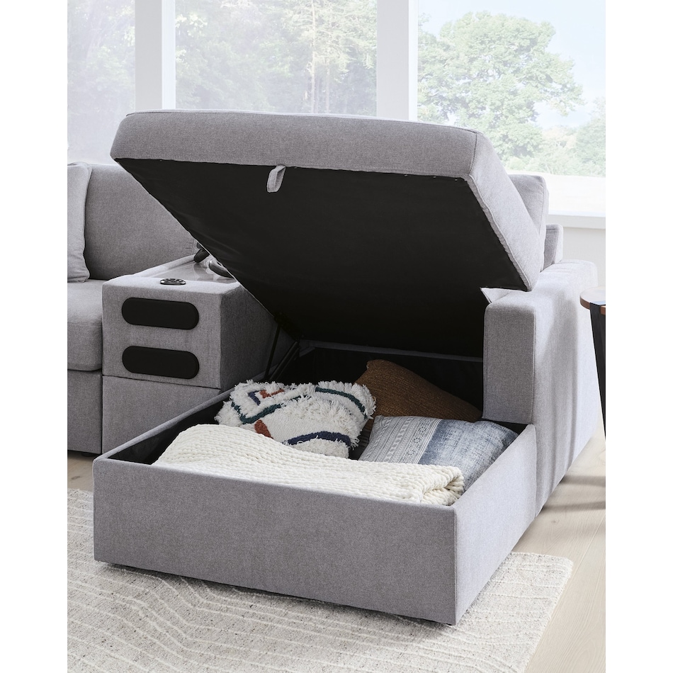 modmax granite raf chaise   