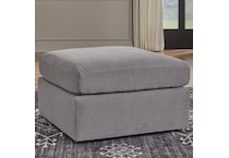 modmax grey ottoman   