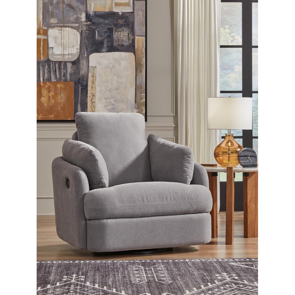 modmax grey recliner   