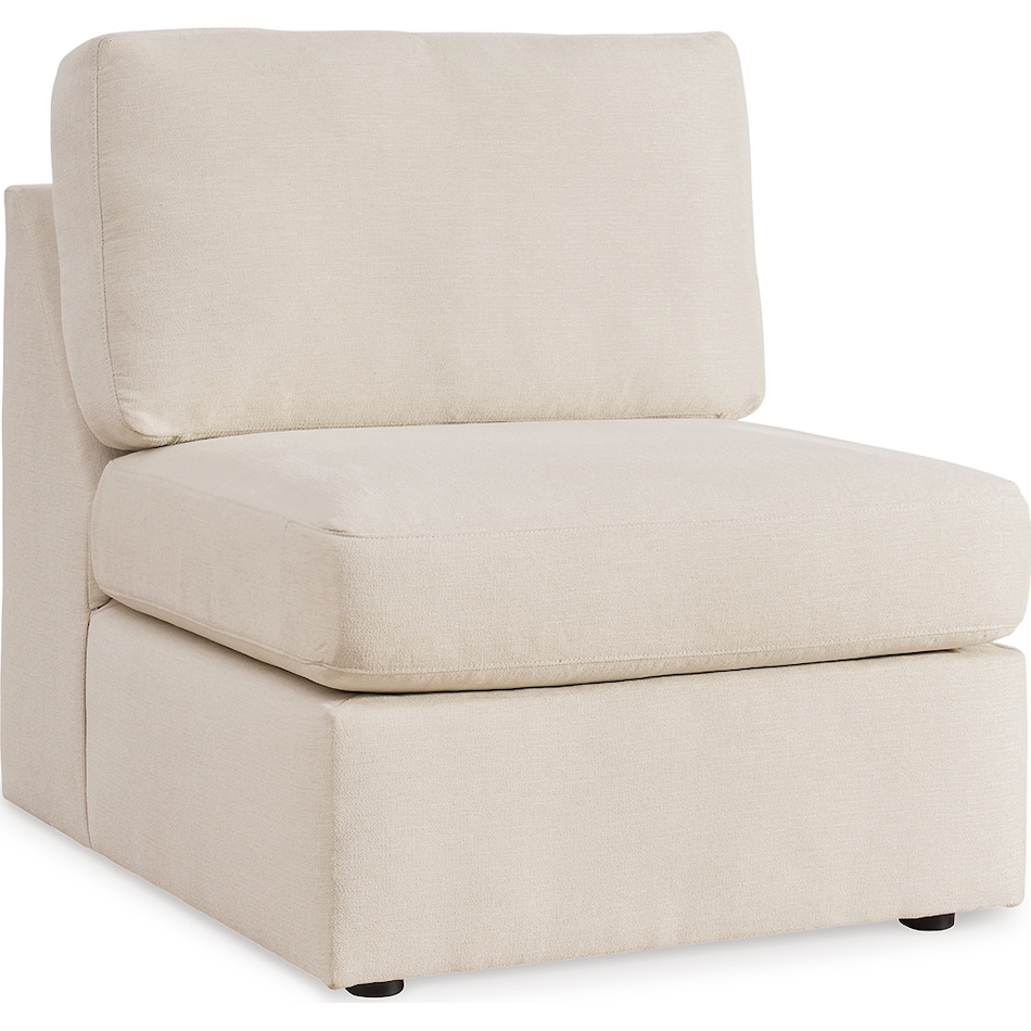 modmax oyster armless chair   