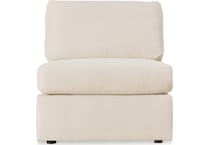 modmax oyster armless chair   