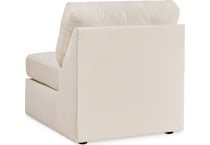 modmax oyster armless chair   