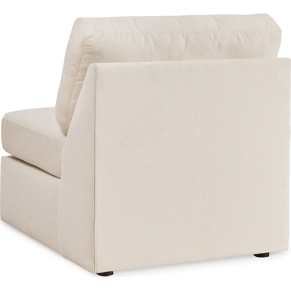 modmax oyster armless chair   