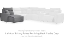 modmax pwr laf recl chaise   