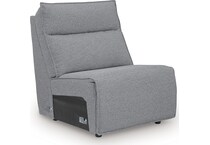 modmax salt and pepper armless chair   