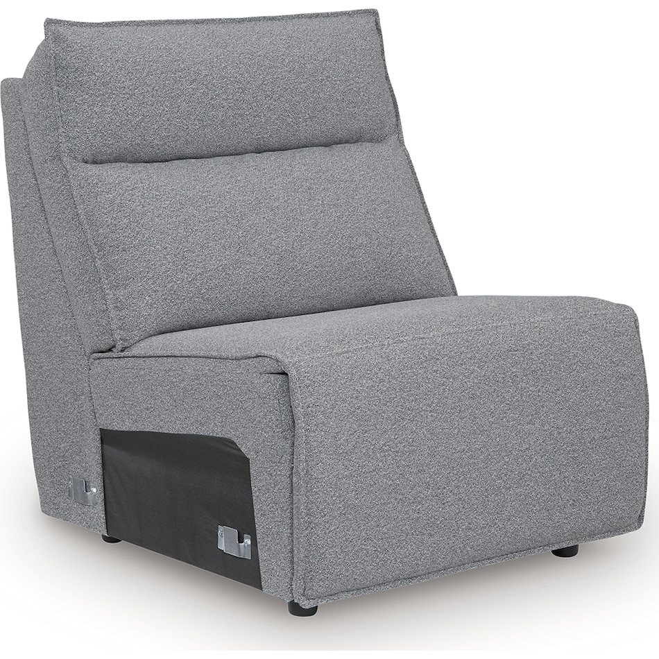 modmax salt and pepper armless chair   