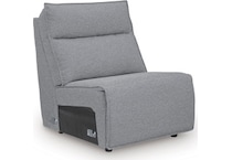 modmax salt and pepper armless chair   