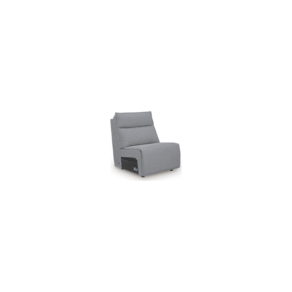 modmax salt and pepper armless chair   