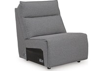 modmax salt and pepper armless chair   