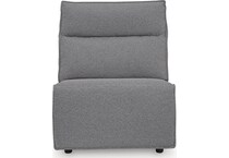 modmax salt and pepper armless chair   
