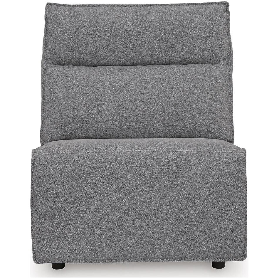 modmax salt and pepper armless chair   