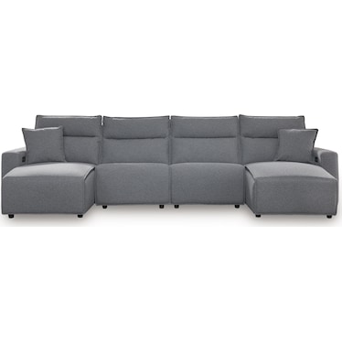 MODMAX II MOTION 4-PC POWER RECLINING SECTIONAL WITH CHAISE