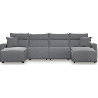 MODMAX II MOTION 4-PC POWER RECLINING SECTIONAL WITH CHAISE