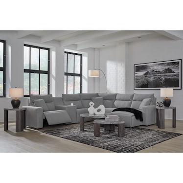 MODMAX II MOTION 6-PC POWER RECLINING SECTIONAL WITH CHAISE
