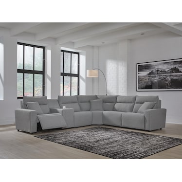 MODMAX II MOTION 6-PC POWER RECLINING SECTIONAL