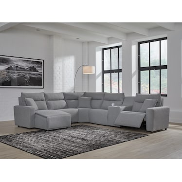 MODMAX II MOTION 6-PC POWER RECLINING SECTIONAL WITH CHAISE