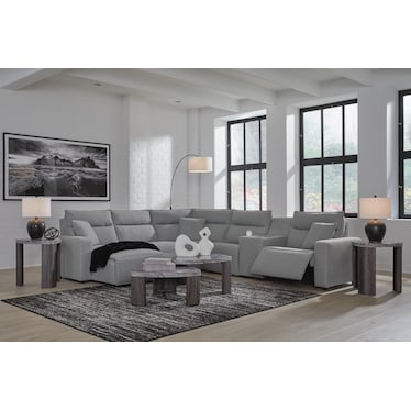 MODMAX II MOTION 6-PC POWER RECLINING SECTIONAL WITH CHAISE