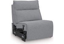 modmax salt and pepper pwr armless recl   