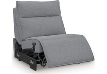 modmax salt and pepper pwr armless recl   
