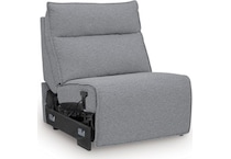 modmax salt and pepper pwr armless recl   