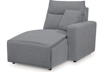 modmax salt and pepper pwr raf recl chaise   