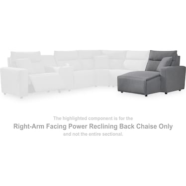 MODMAX II MOTION RIGHT ARM FACING POWER RECLINER