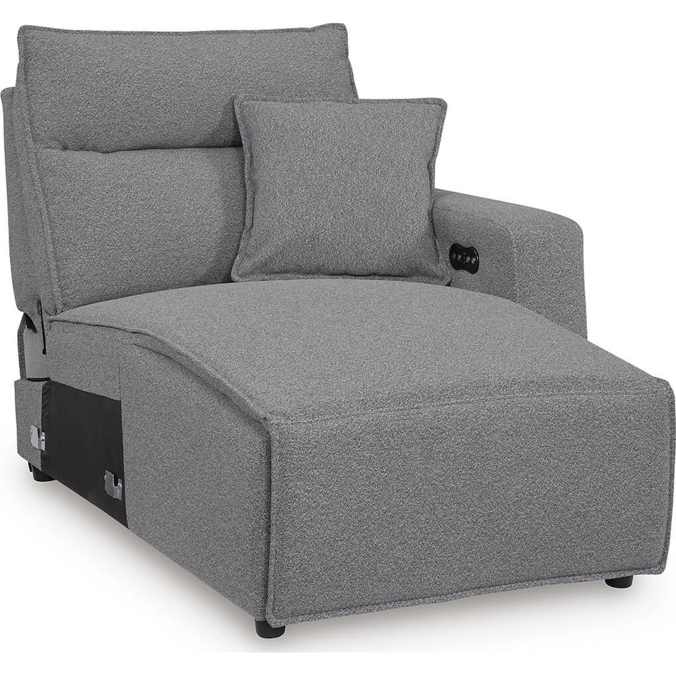 modmax salt and pepper pwr raf recl chaise   