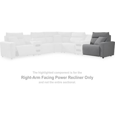 MODMAX II MOTION RIGHT ARM FACING POWER RECLINER