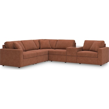 MODMAX 6-PIECE MODULAR SECTIONAL