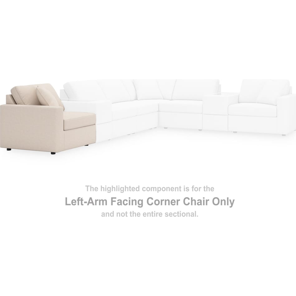 modmax white laf chair   