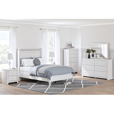 MOLLIVINEY PANEL BED