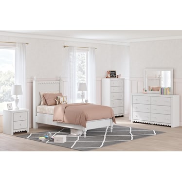 MOLLIVINEY PANEL BED