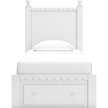 MOLLIVINEY TWIN PANEL STORAGE BED