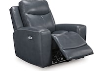 momentum admiral power leather recliner   