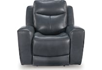 momentum admiral power leather recliner   