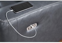 momentum admiral power leather recliner   