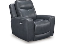 momentum admiral power leather recliner   
