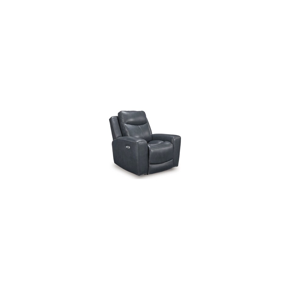 momentum admiral power leather recliner   