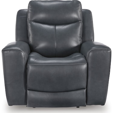 MOMENTUM MOVES LEATHER POWER RECLINER