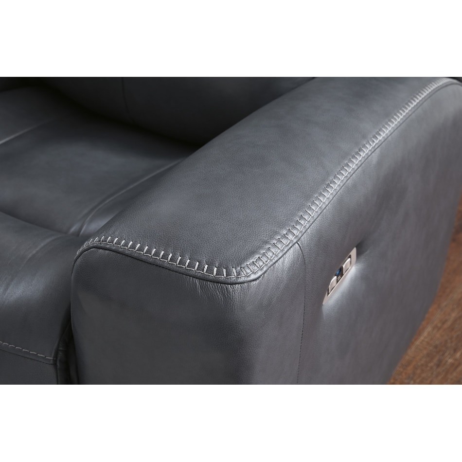 momentum admiral power leather recliner   