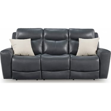 MOMENTUM MOVES LEATHER POWER RECLINING SOFA