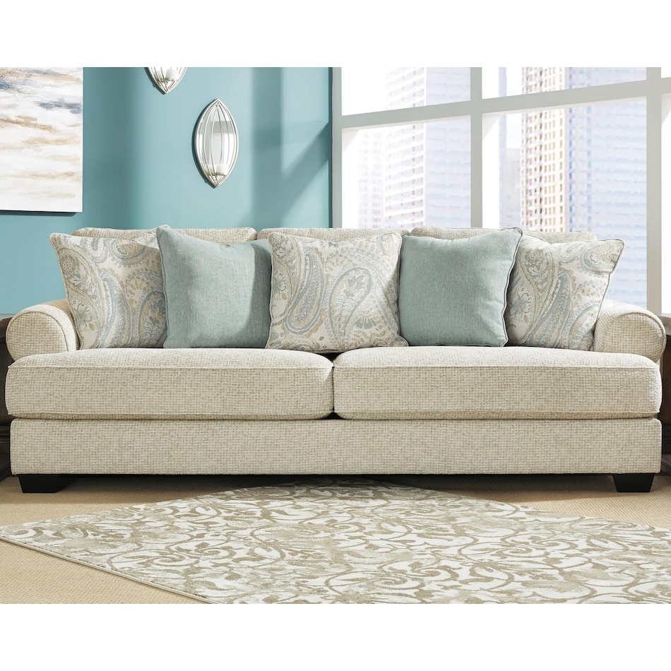 monaghan white sofa   