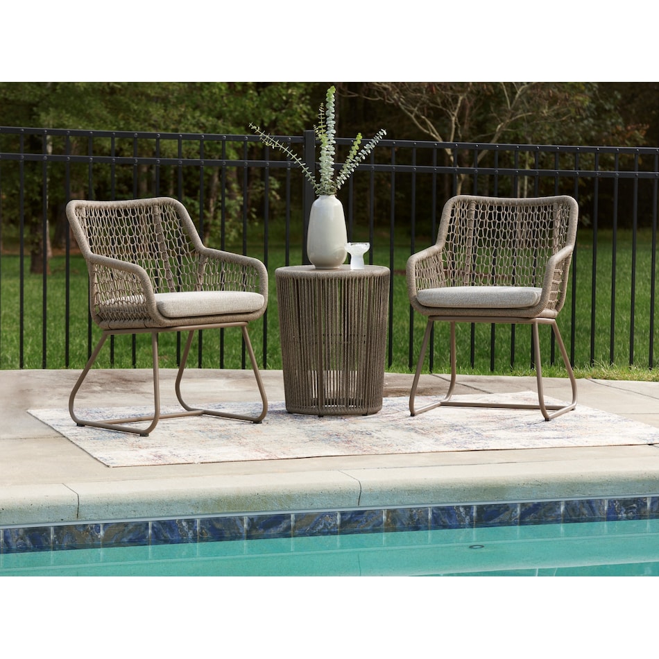 monarch heights beige table   