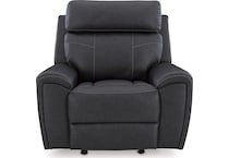 montacute black recliner   