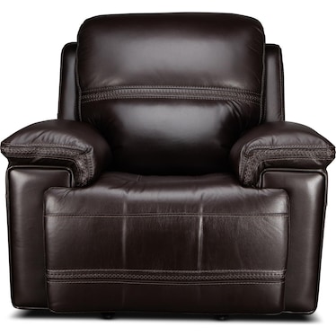 MONTANA LEATHER POWER RECLINER