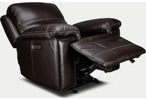 montana power leather recliner   